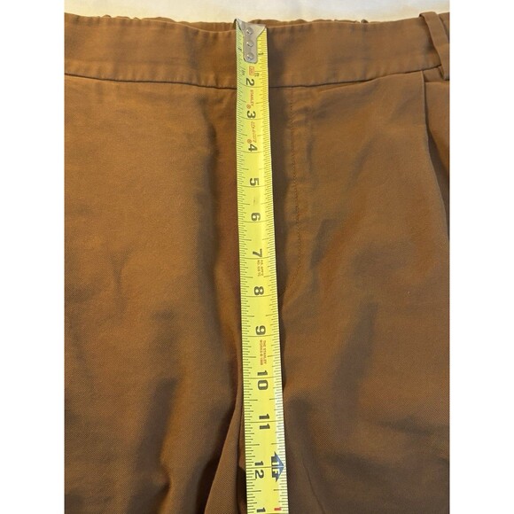 VINCE Stove Pipe Pull On Crop Pants Women XXL Dark Vicuna Ankle Pleated Trouser - Picture 11 of 11